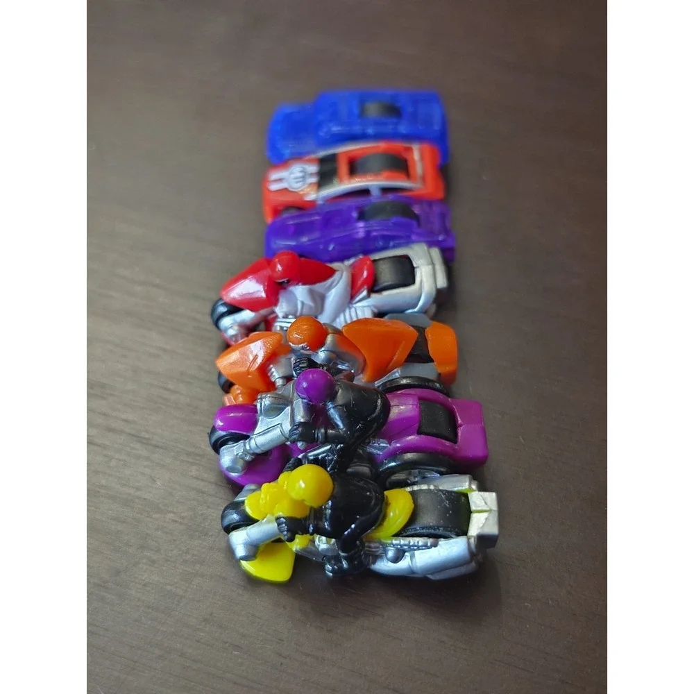 Hot Wheels 2006 Micro Madnetics Verti Thrill‎ Drop Car /Motorcycle Lot Of 7